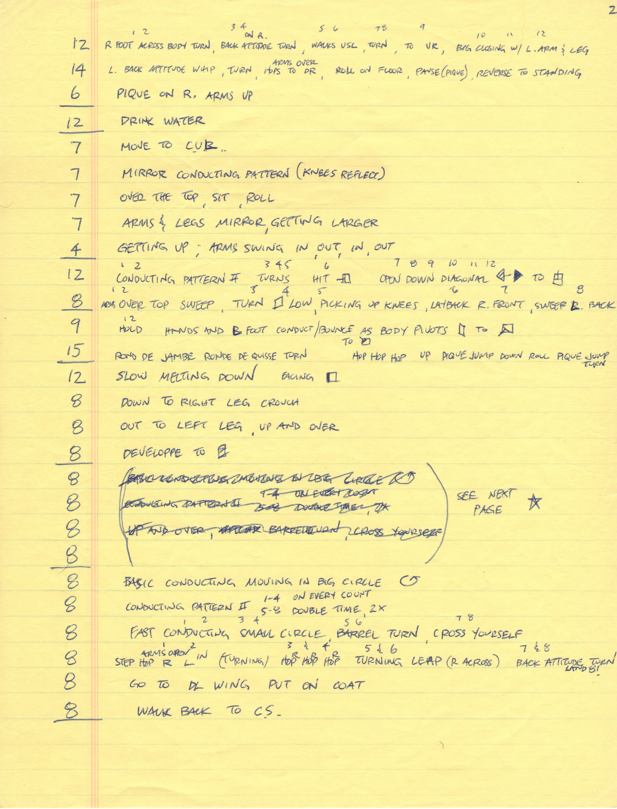 Il Maestro notation 2