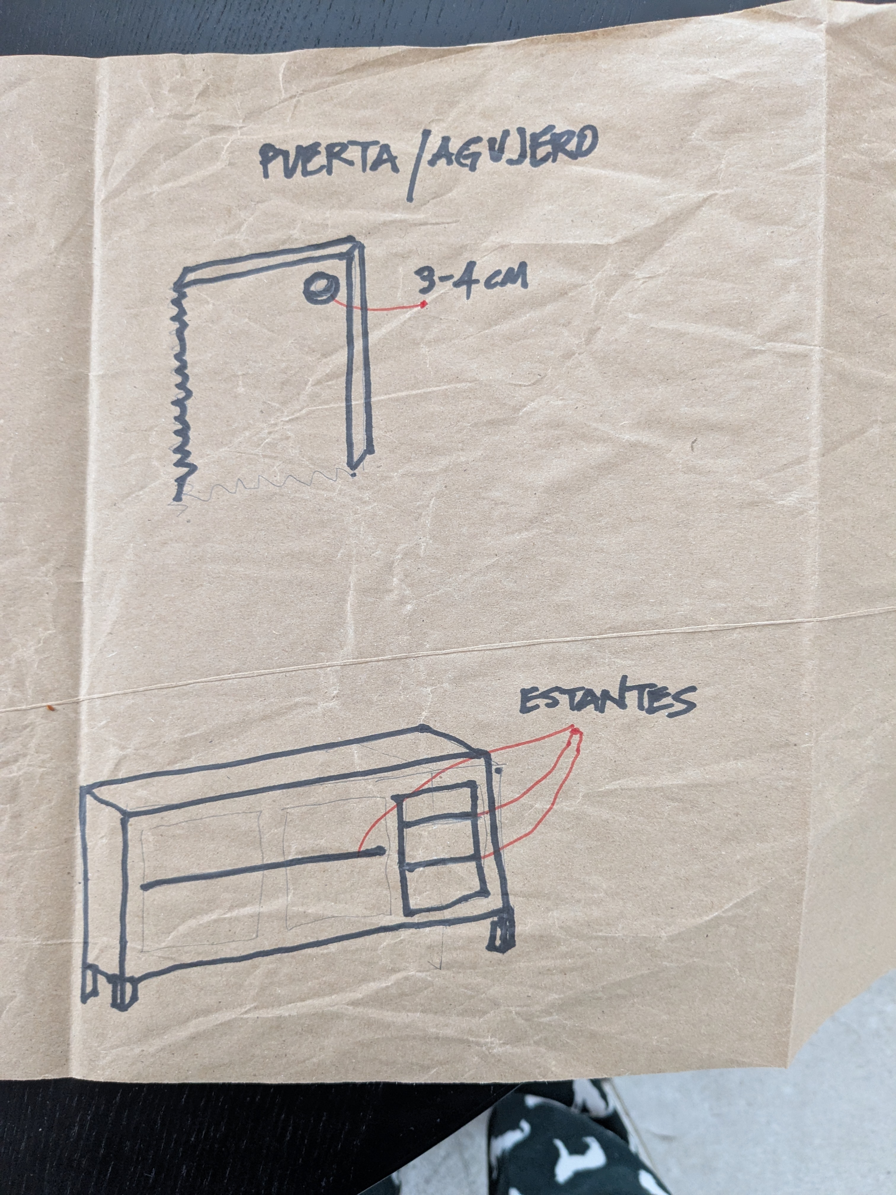 Cabinet detail drawing