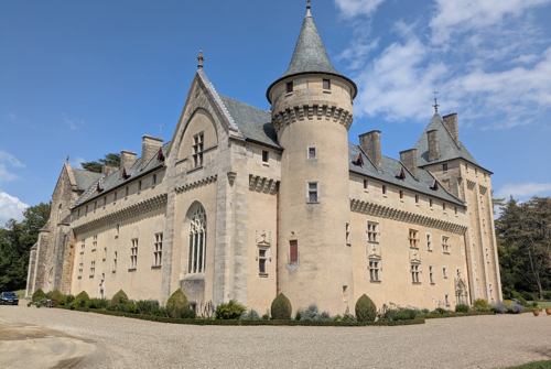 Exterior of the Abbey Loc-Dieu